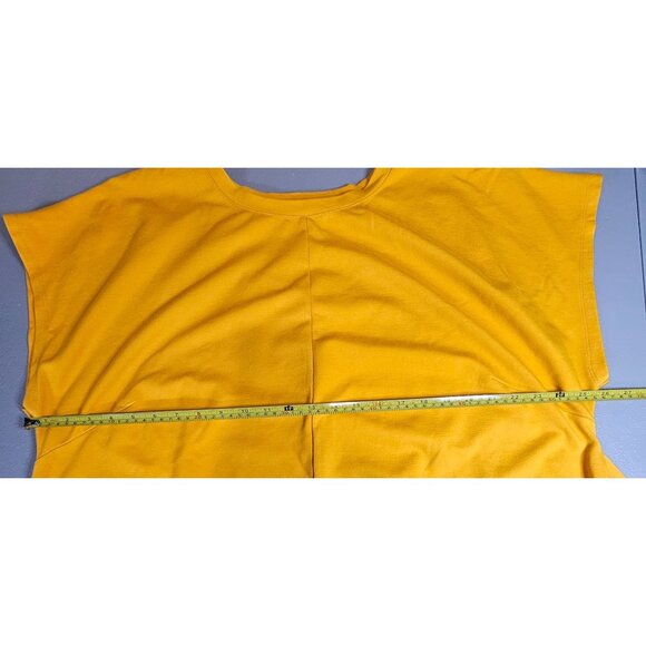 Eloquii Womens Plus‎ Size 26/28 Short Sleeve Wasit Tie Shirt - Picture 8 of 11